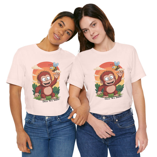 Bless This Buzz - Unisex Eco-Friendly Christian T-Shirt