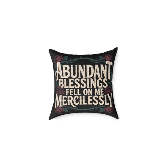 Abundant Blessings – Decorative Throw Pillow