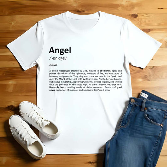 Angel Definition – Heavenly-Inspired Unisex T-Shirt - mockup
