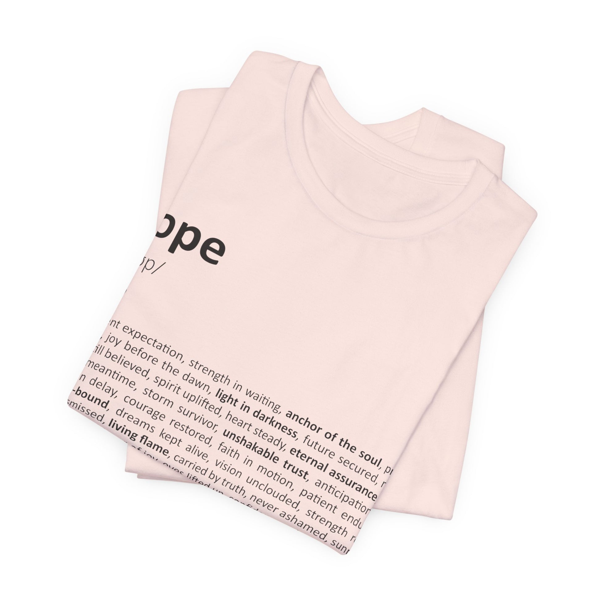 Pink tank top with text on a white background