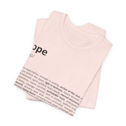 Pink tank top with text on a white background