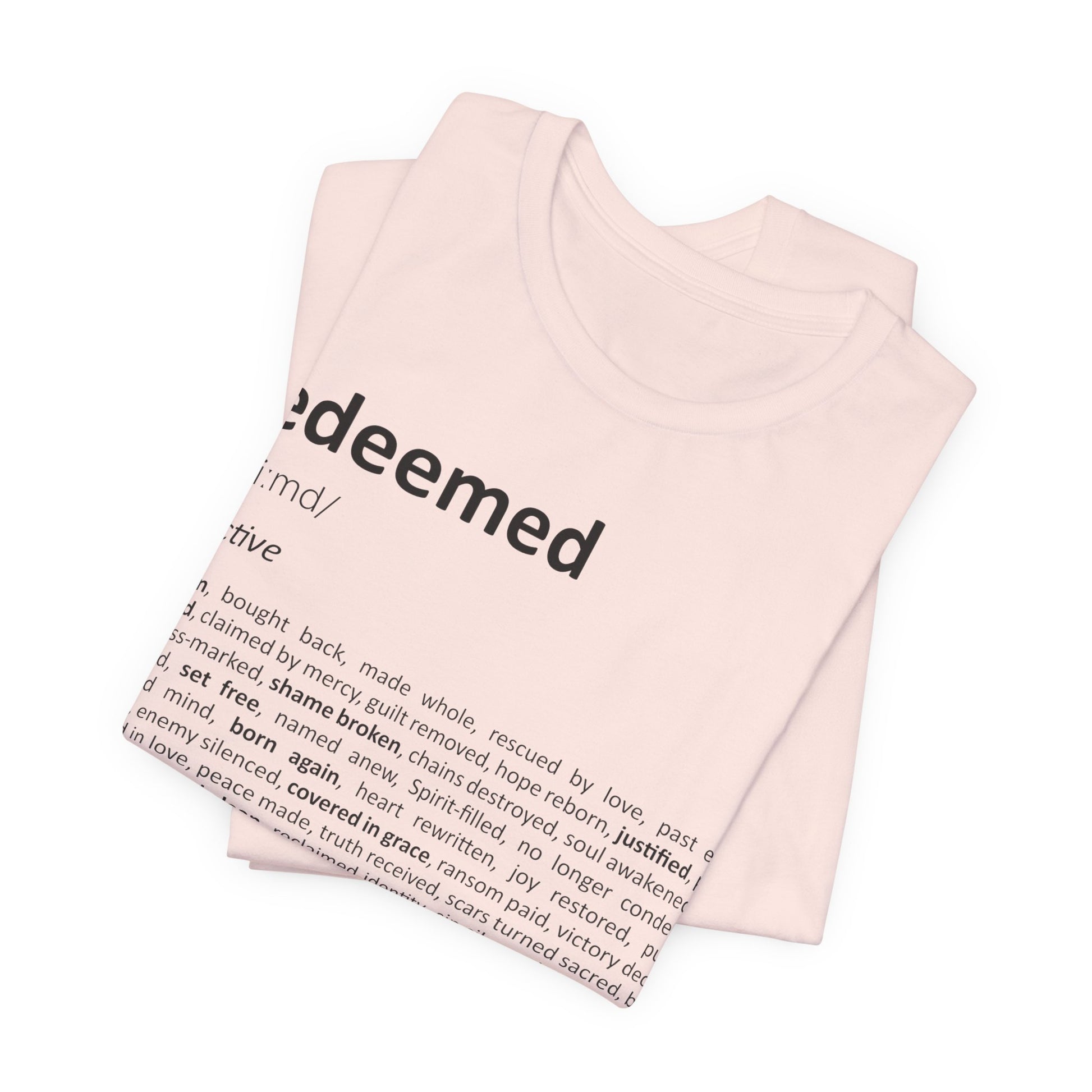 Pink tank top with black text on a white background