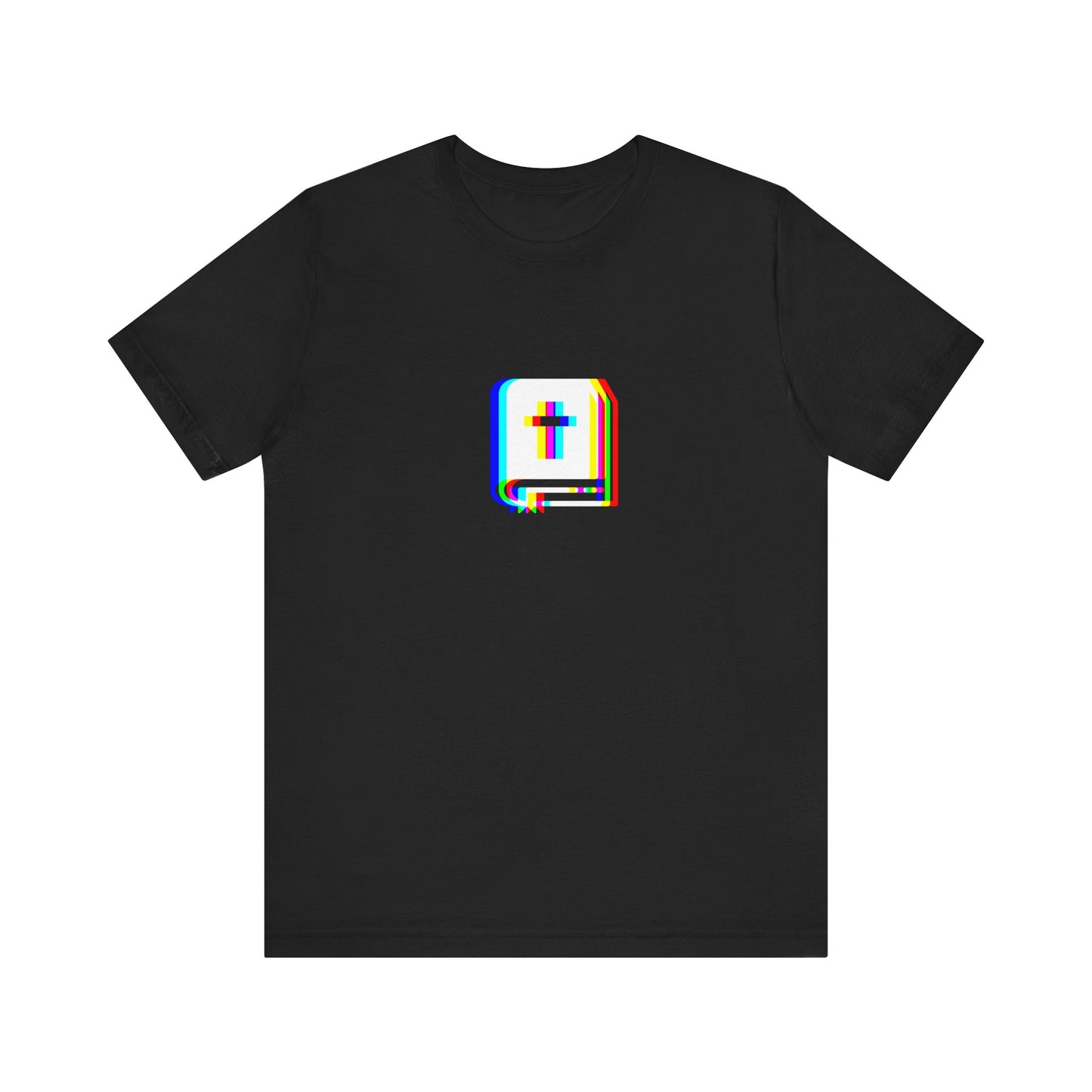 Tricolor Bible – Unisex Christian T-Shirt - black