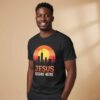 Jesus-reigns-here-black-t-shirt-on-a-young-man
