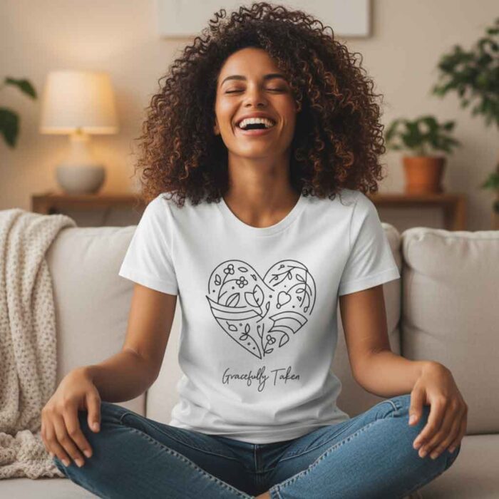 Gracefully Taken – Faith and Marriage Christian Tee