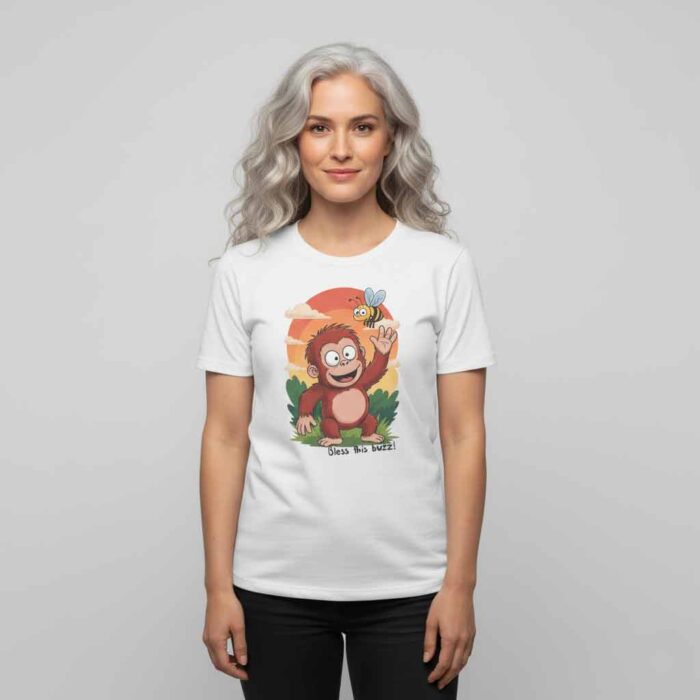 Bless This Buzz - Unisex Eco-Friendly Christian T-Shirt