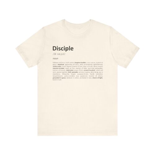 Disciple Definition T-Shirt – Unisex Christian Tee