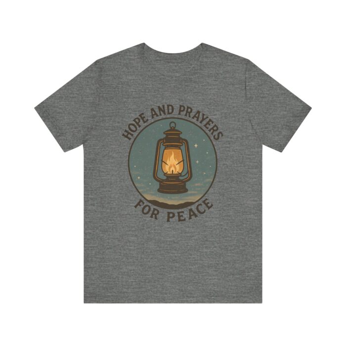 Hope and Prayers for Peace T-Shirt – Christian Mental Health Awareness Tee