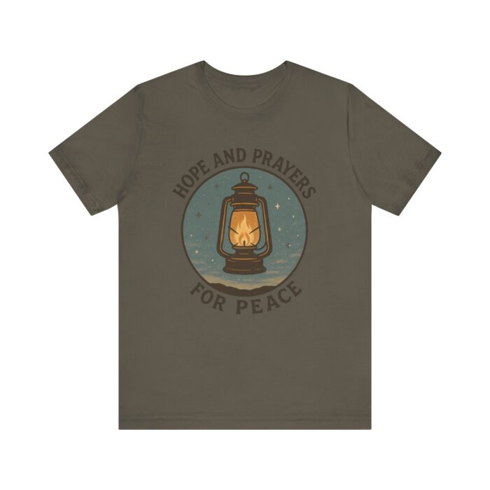 Hope and Prayers for Peace T-Shirt – Christian Mental Health Awareness Tee
