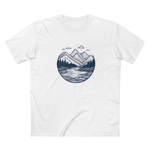 Peaceful Peaks – Faith & Creation Mountain T-Shirt