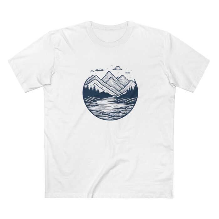 Peaceful Peaks – Faith & Creation Mountain T-Shirt