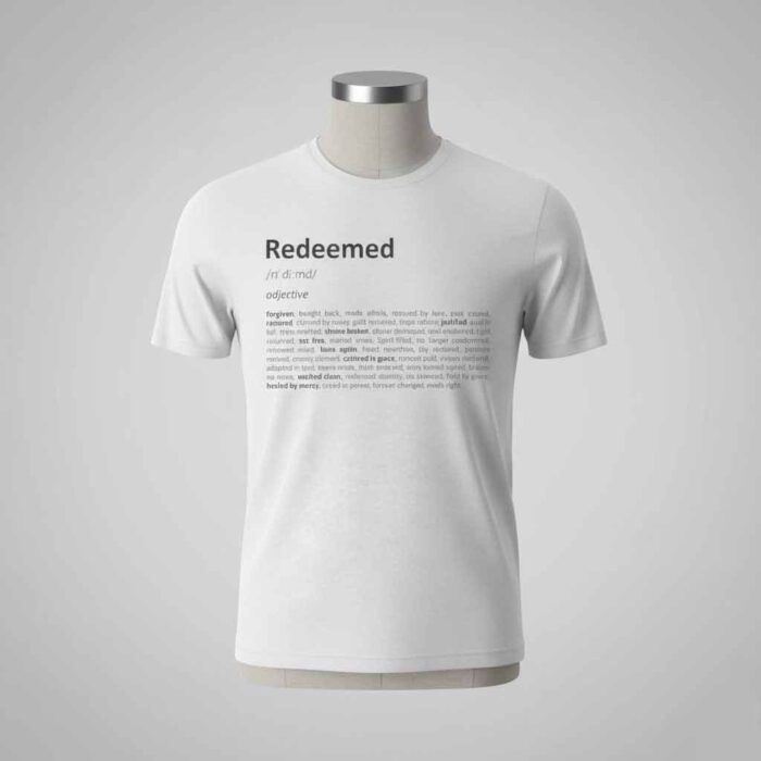 Redeemed Definition – Unisex Christian Tee