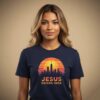 Jesus Reigns Here – Unisex Jersey Short Sleeve T-Shirt