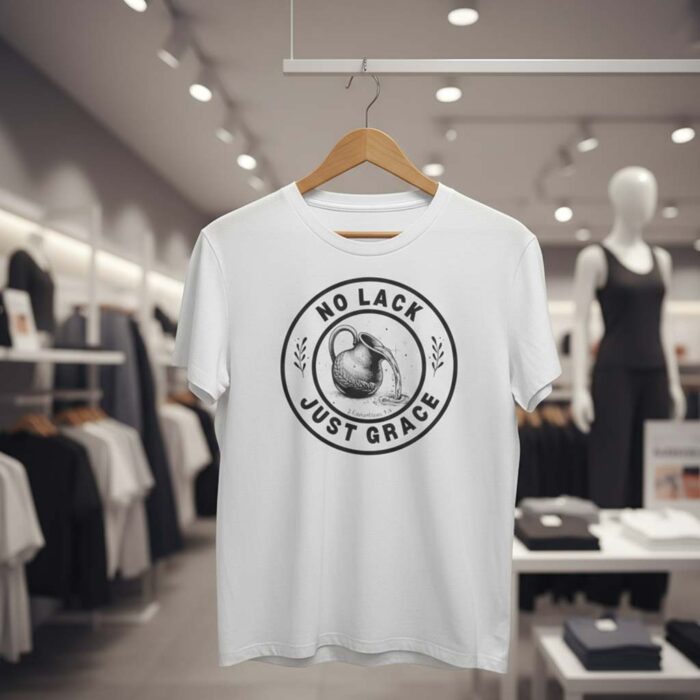 No Lack Just Grace – Unisex Christian T-Shirt (Light Color)