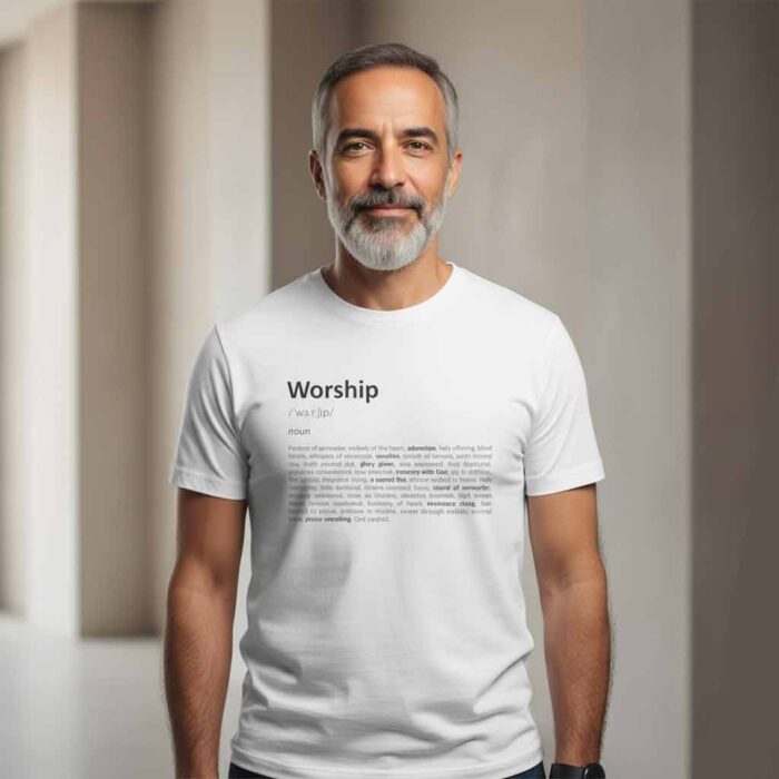Worship Definition – Unisex Christian Tee