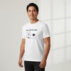 Christian-graphic-tee-featuring-plug-and-cross-design-with-“Plug-Into-The-Word”-text-inspired-by-Romans-1017--4