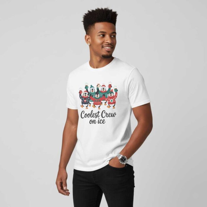 Coolest-Crew-on-Ice-Unisex-Christmas-T-Shirt2