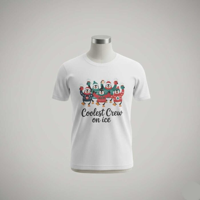 Coolest-Crew-on-Ice-Unisex-Christmas-T-Shirt4