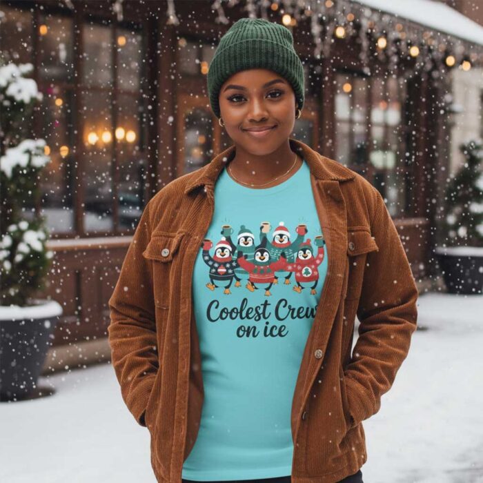 Coolest-Crew-on-Ice-Unisex-Christmas-T-Shirt5