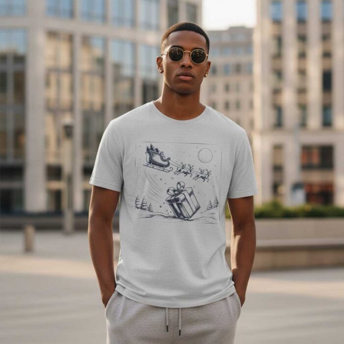 Gift-from-Santa-Unisex-Christmas-T-Shirt2