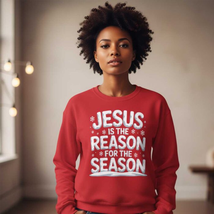 Jesus-Is-the-Reason-for-the-Season-–-Unisex-Christmas-Sweatshirt-6