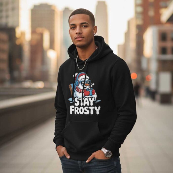 Stay-Frosty-–-Unisex-Christmas-Hoodie3