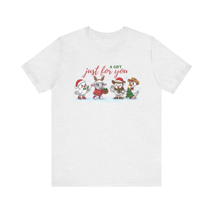 A Gift Just for You – Unisex Christmas T-Shirt ash