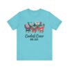 Coolest Crew on Ice – Unisex Christmas T-Shirt blue