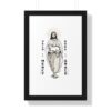 Held by Mercy, Bore by Grace Christian Wall Art Print with vibrant colors and scripture design