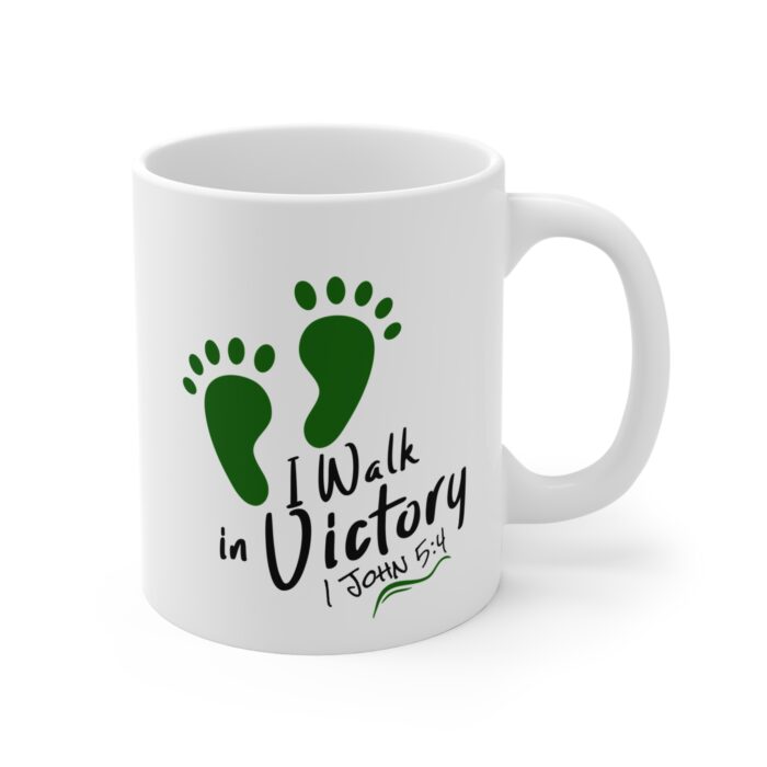 I Walk in Victory – Christian Mug