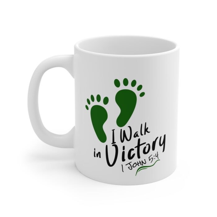 I Walk in Victory – Christian Mug2