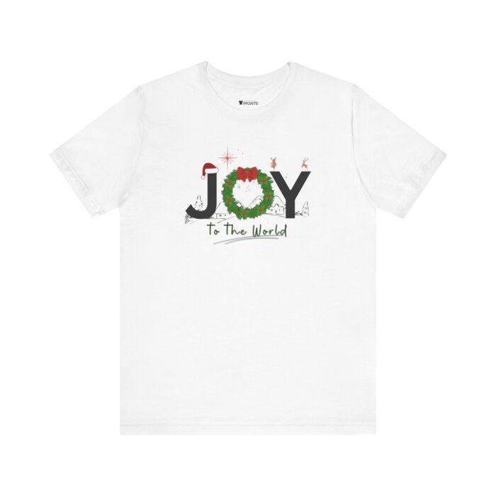 Joy to the World – Christmas Faith-Inspired Unisex T-Shirt
