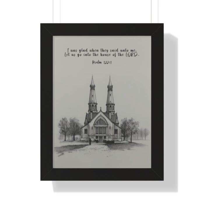 I Was Glad — Psalm 122:1 – Christian Wall Art4