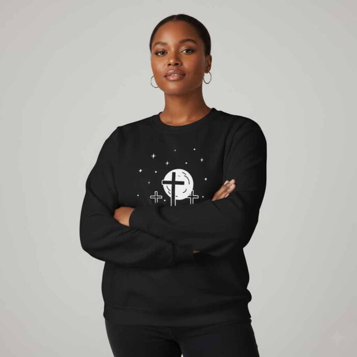 Resurrection-Night-Cross-–-Unisex-Christian-Sweatshirt2