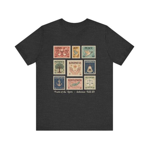 Fruits of the-Spirit - Unisex Christian T-Shirt heather